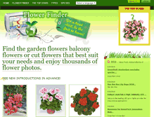 Tablet Screenshot of myflowerfinder.com