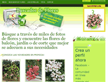 Tablet Screenshot of es.myflowerfinder.com